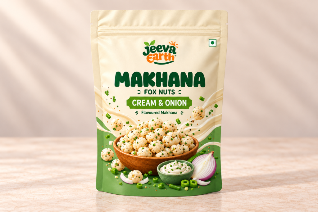 Makhana - Cream & Onion