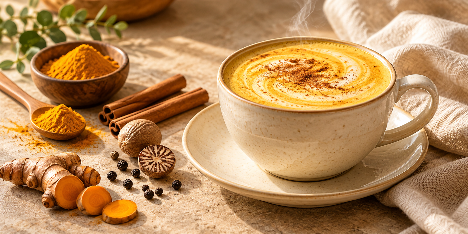 Warm Spice Golden Latte